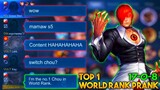iNSECTiON CHOU PRANK TOP 1 WORLD RANK ! | My TEAMMATES Shocked to my Skills!