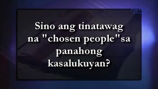 Sino ang tinatawag na Chosen people sa panahong kasalukuyan - Biblically Speaking