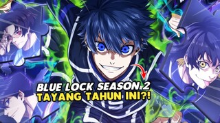 Full Senyum! BLUE LOCK Season 2 Rilis Tahun ini