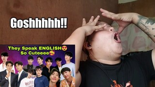 When Thai BL Actors Speak English is the Cutest l Best of Thai REACTION || Jethology