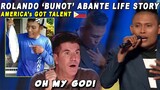 Life Story of Roland 'Bunot' Abante | America's Got Talent Audition