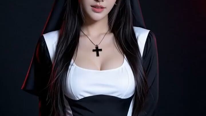 ํ修女姐姐登场🖤 这样的反差感你喜欢吗？✨