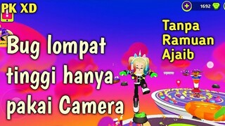 Bug lompat tinggi hanya pakai Camera tanpa ramuan ajaib di PK XD Update Halloween