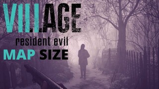 HOW BIG IS THE MAP in Resident Evil Village? Walk Across the Map