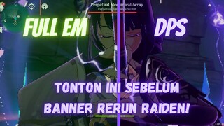 Raiden EM atau Raiden DPS? Simak Video ini! | Genshin Impact Indonesia