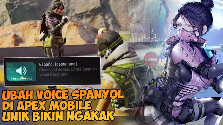 Bakal Ada Voice Suara Jepang ? Cobain Voice Spanyol Apex Legends Mobile Unik Banget