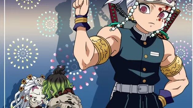 【Vẽ tay thanh kiếm diệt quỷ】Usui Tengen siêu dễ thương