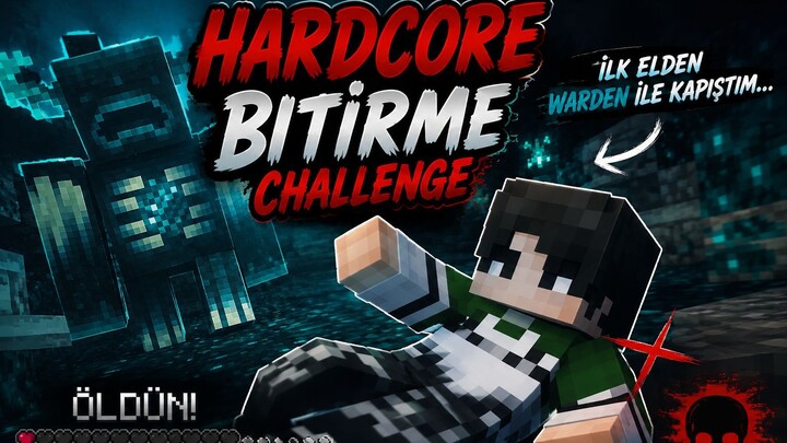 MINECRAFT HARDCORE BİTİRİYORUM BÖLÜM 1