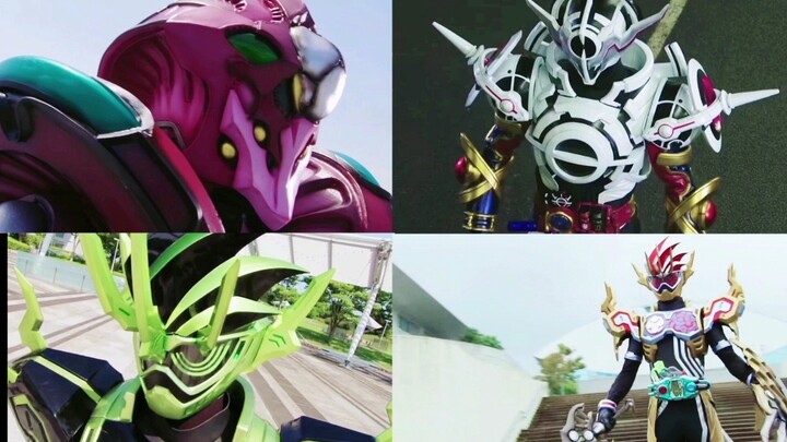 Kamen Rider E-General and Masamune Dan transform into all forms!