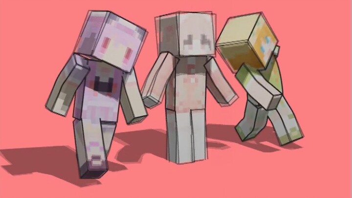 Life goes on, but with cute square characters.