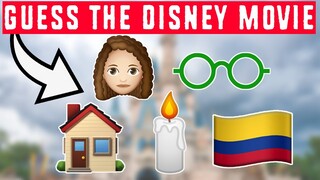 Can You Guess The DISNEY Movie by Just EMOJIS ?! (Encanto and more!)