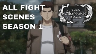 ALL FIGHT SCENES SHENMUE THE ANIMATION SEASON 1