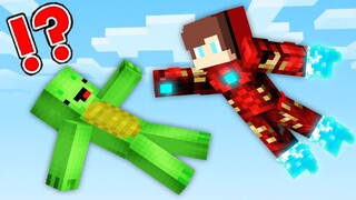 JJ Became a IRON MAN and Save Mikey in Minecraft - Maizen