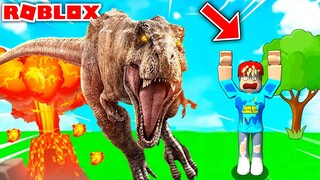 BANG BOY JALAN JALAN DI KEBUN BINATANG DINOSAURUS - ROBLOX ESCAPE JURASIC PLANET OBBY