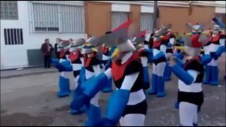 西班牙的《魔神Z》嘉年华活动，昭和版在欧洲是真的火