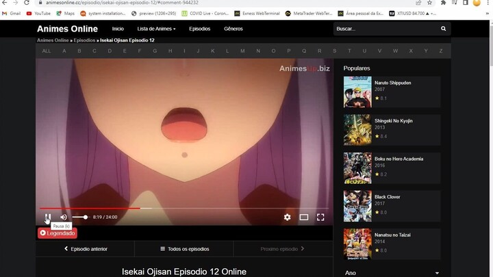 A musica que o Ojin san pediu pra Mabel cantar isekai ojisan