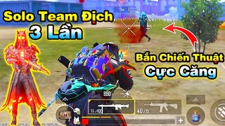 Ba Lần Combat với Team Địch Trong 1 Trận | [PUBG Mobile]