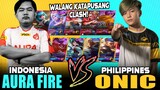 INDONESIA "Aura Fire" vs. PHILIPPINES "Onic PH" in Rank! ~ Mobile Legends