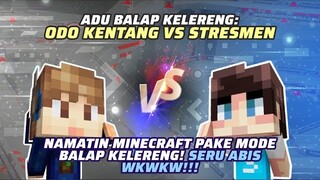 Odo Kentang vs Stresmen: Adu Gamer Minecraft Mode Balap Kelereng! | PanSosKap #short