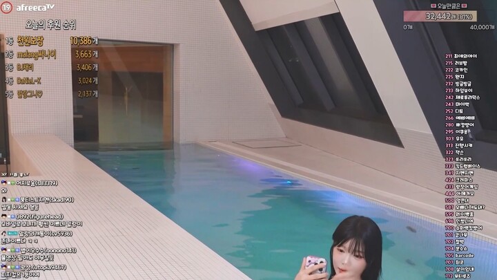 Korean Dance Female Streamer Ma Sansui (Swimsuit)