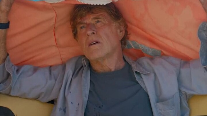 The old man was in distress at sea and lost all his food and water. In desperation, he came up with 
