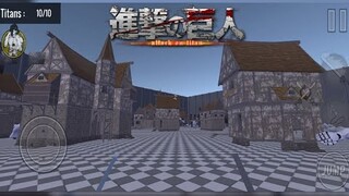 Attack On Titan ▶Mobile Android & iOS (DEMO) Game On Underdevelopment First Person Of View (BETA)