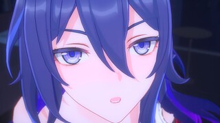 【沉浸式视听】第一人称和希儿摩擦♂亲亲后被推倒