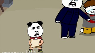 [Silly Animation] The yellow-skinned man asks for a title, and a strange figure appears in the house