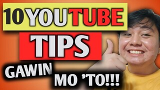 MGA DAPAT GAWIN ng SMALL YOUTUBER | YouTube Tips for New Vloggers