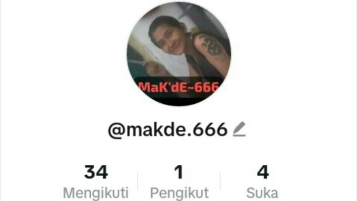 akun tiktok ku yang baru 👍😊