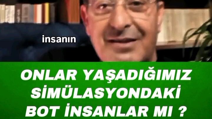 Dünya simülasyonundaki 8 milyar insanın sadece 4 milyonu başrolde gerisi bot insan