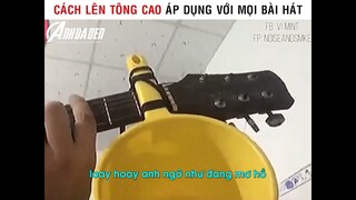 Cách Lên Tông Cao Áp Dụng Với Mọi Bài Hát