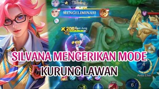 SILVANA MENGERIKAN MODE KURUNG LAWAN