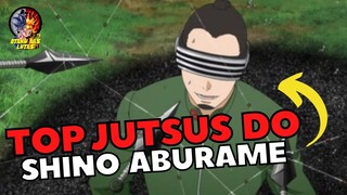 MELHORES JUTSUS E TÉCNICAS DO SHINO ABURAME DO ANIME DE NARUTO/BORUTO