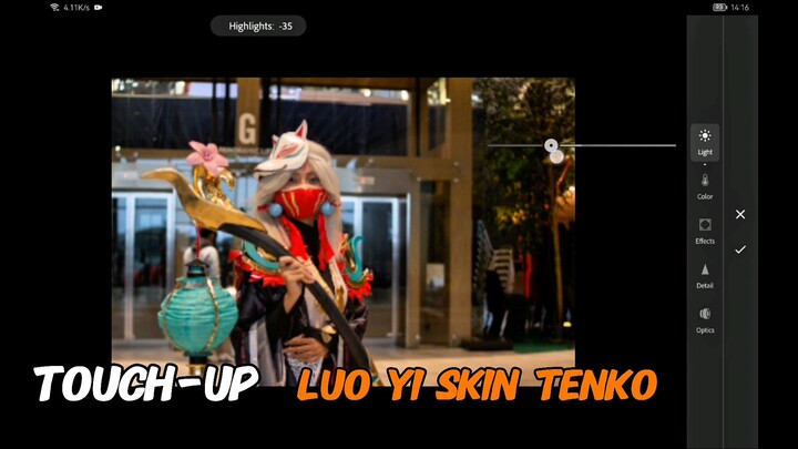 Touch-up Cosplayer | Luo Yi
