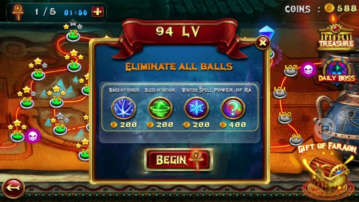 MARBLE ZUMA LEVEL 94~95