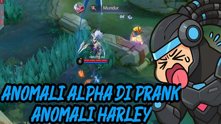 KETIKA PRANK PARA ANOMALI RANDOM DENGAN HARLEY😂 - MLBB EXE