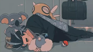 [Pokémon] The office worker only wants to sleep forever