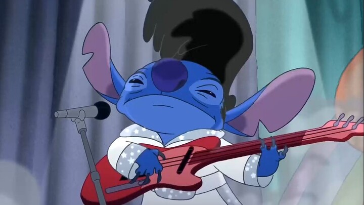 Elvis Stitch plays rock and roll and makes everyone excited!
