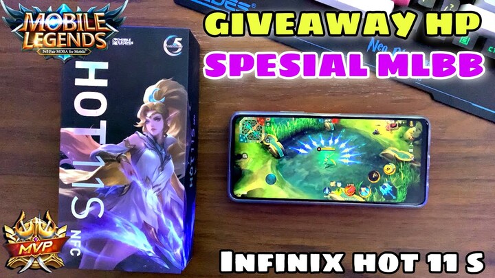 PAKAI HP INI LANGSUNG JADI PRO DAN FAST HAND🔥 GIVEAWAY HP INFINIX SPECIAL MOBILE LEGENDS
