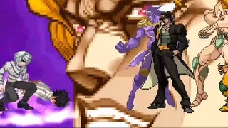 【mugen】Kamijo Touma & Akselerator vs. Kujo Jotaro & Dio Brando