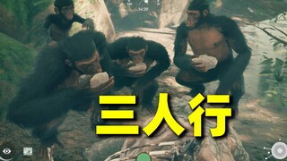 我带领猴群，鏖战大鳄鱼，血洒非洲大草原