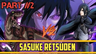 NARUTO SASUKE RETSUDEN - PART 2 SASUKE VS MENO !! KUCHIYOSE PENUNGGU OBSERVATORIUM !!