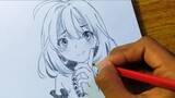 How to drawing a manga girl #2 | Brizz_hz