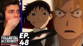 PRIDE EATS GLUTTONY?! | Fullmetal Alchemist: Brotherhood Episode 48 REACTION- The Oath in the Tunnel