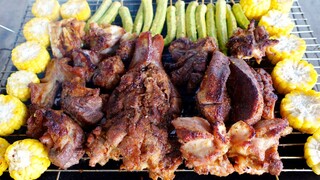 Lưỡi Heo Nướng Chao " Lai Rai" Sinh Nhật Đầu Bếp Quê Hương | MTQH