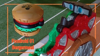 Foodroid 01 bergermeal เบอร์เกอร์มิล kamen rider fourze
