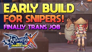 Critical Sniper Build Early Game, Finally Became A Sniper! [ROX]