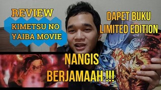 REVIEW KIMETSU NO YAIBA MOVIE BAHASA INDONESIA & SUASANA NONTONNYA DIJEPANG! DAPET BUKU LIMITED CUY!