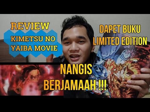 REVIEW KIMETSU NO YAIBA MOVIE BAHASA INDONESIA & SUASANA NONTONNYA DIJEPANG! DAPET BUKU LIMITED CUY!
